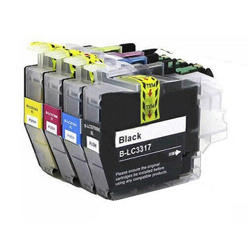 4x LC3317 LC 3317 Ink Cartridge for Brother MFC J5330DW J5730DW J6530DW 6930