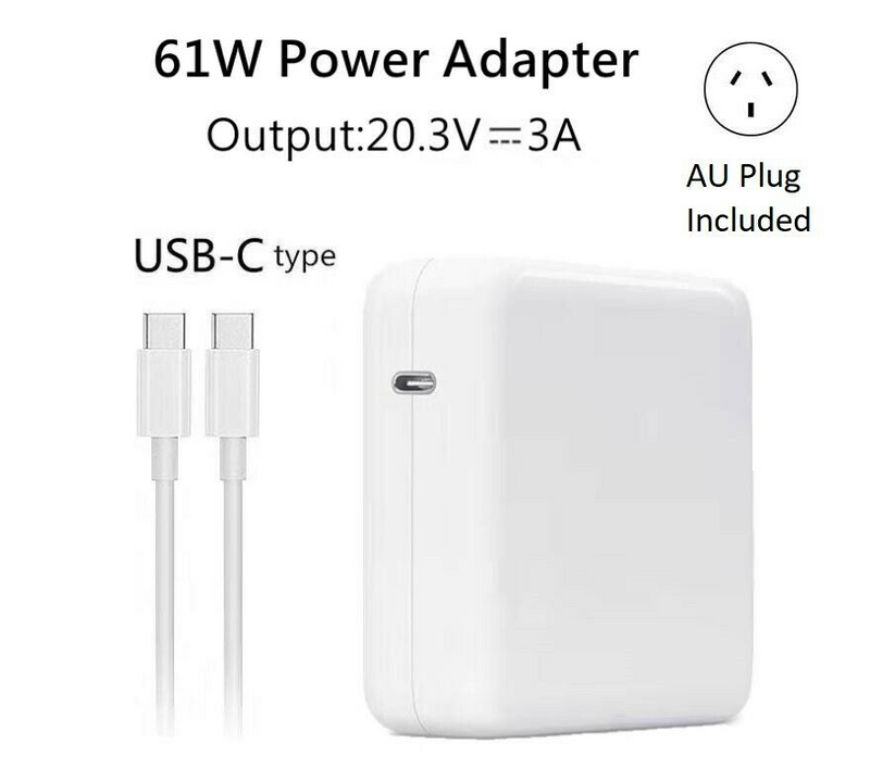 30W 61W 87W USB-C Power Adapter Charger Type-C Macbook Pro Air Laptop