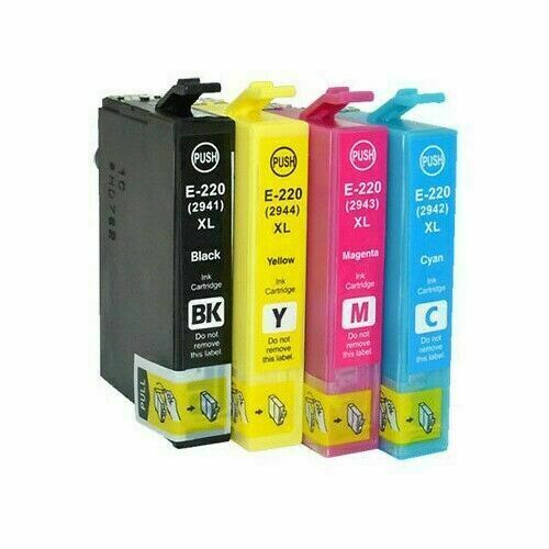 10x Ink Cartridges 220XL for Epson Workforce WF-2750 WF-2760 WF-2630 WF-2650